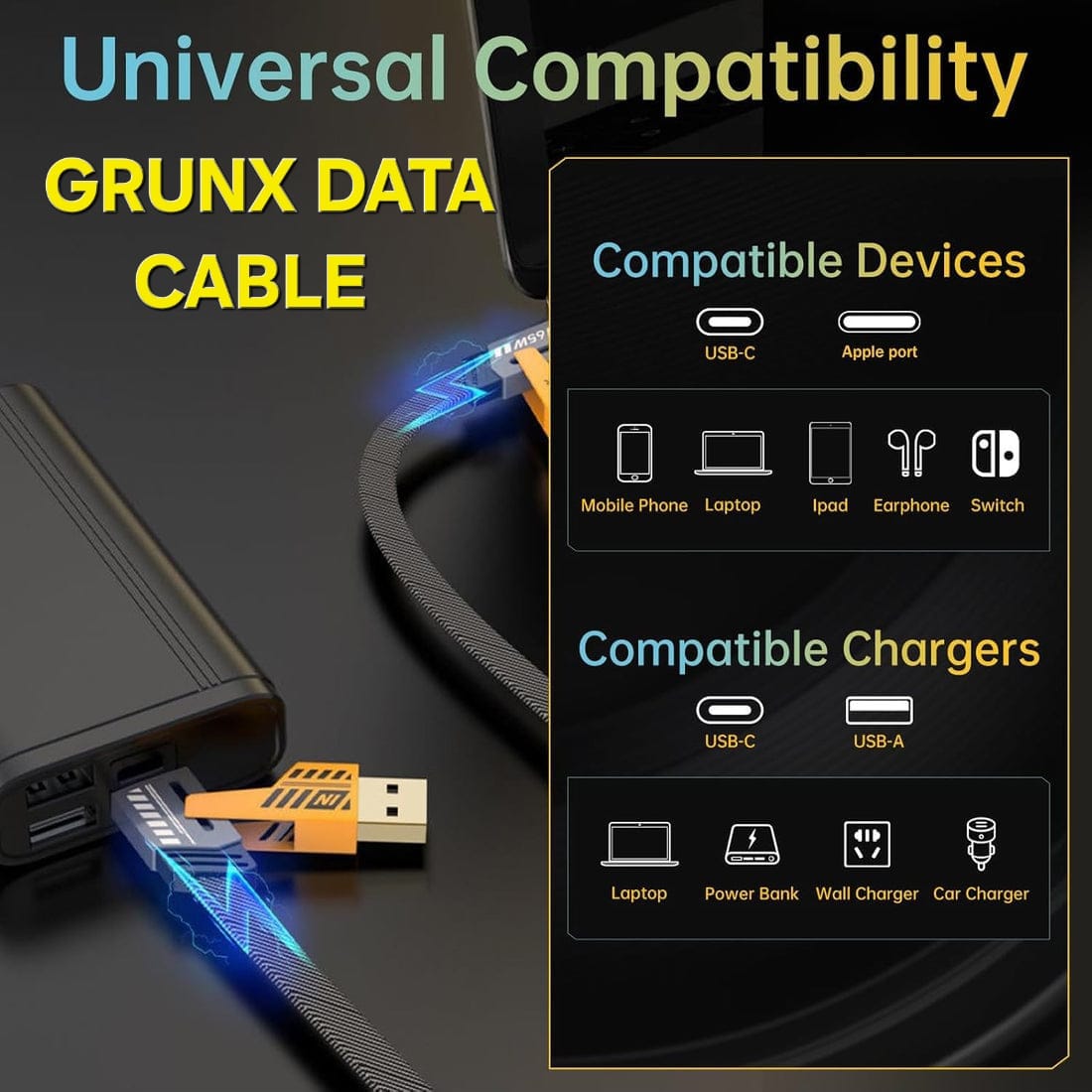 4 in one charging data cable